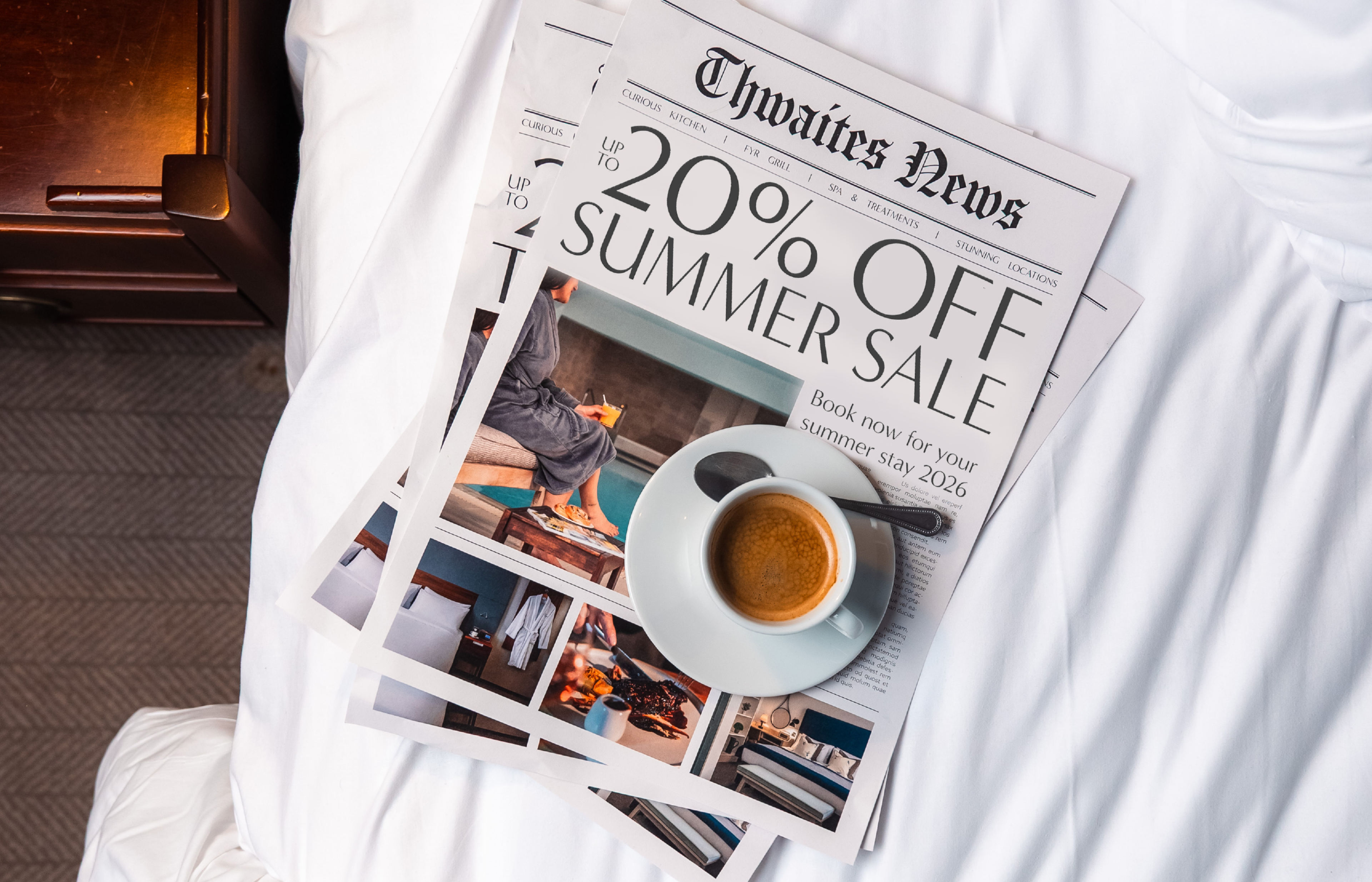 Save up to 20% newspaper